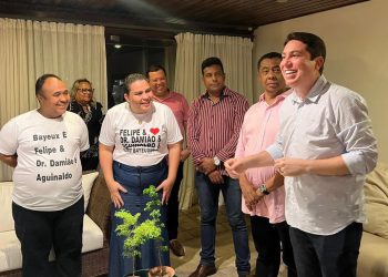 Em Bayeux, apenas cinco dos 17 vereadores não apoiarão Felipe Leitão e Damião Feliciano