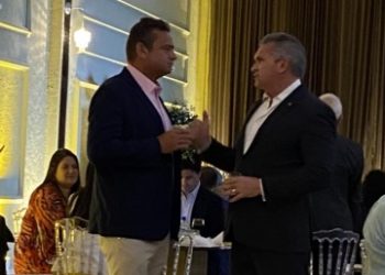 Após acusações e trocas de ameaças, Walber e Julian Lemos são flagrados em conversa amistosa durante evento em JP