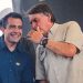 Bruno Roberto participa de inauguração de obras com Bolsonaro, na Paraíba