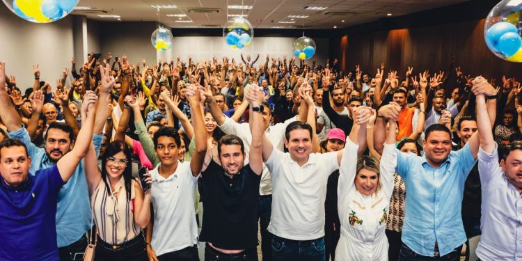 Em João Pessoa, Michel Henrique e Hugo Motta selam aliança em evento que reuniu centenas de lideranças