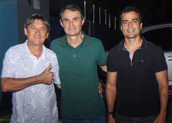Bruno Roberto cumpre agenda ao lado de Romero em Campina e afasta especulações