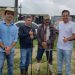 Ao lado de Romero e Moacir, Bruno Roberto visita Feira de Gado em Campina Grande