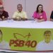 Aliado de Pedro, Ruy Carneiro participa de lançamento de pré-candidatura em mesa pró-João Azevêdo