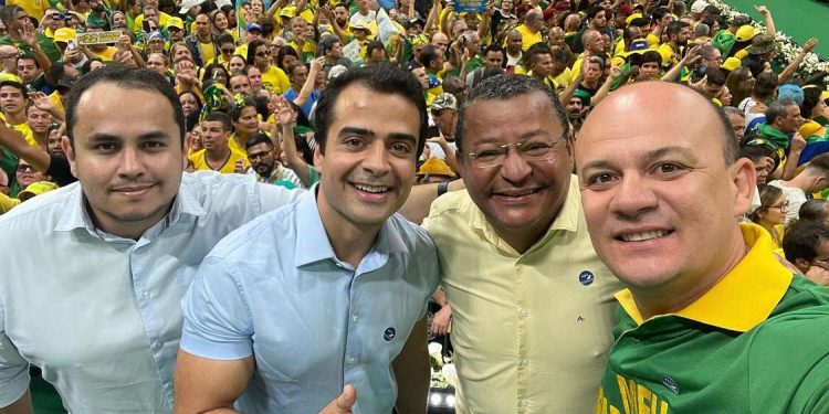 No Rio de Janeiro, Cabo Gilberto prestigia lançamento da candidatura de Bolsonaro à reeleição