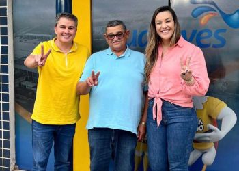 Em Guarabira, Efraim recebe apoio do presidente da Guaraves