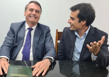 Em Brasília, Bruno Roberto se reúne com Bolsonaro e apresenta relatório de sua campanha ao Senado