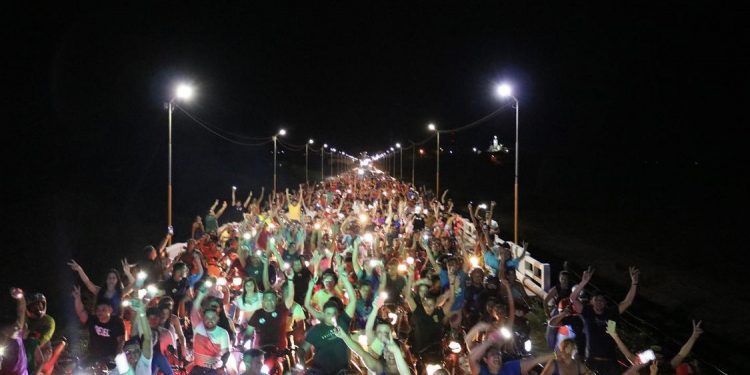 Em São Bento, Márcio Roberto realiza carreata histórica ao lado de Efraim, Jarques e Murilo Galdino