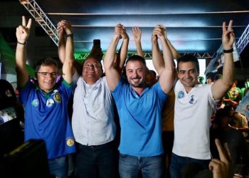 Nilvan e Bruno Roberto reúnem militância e inauguram comitê central, em João Pessoa