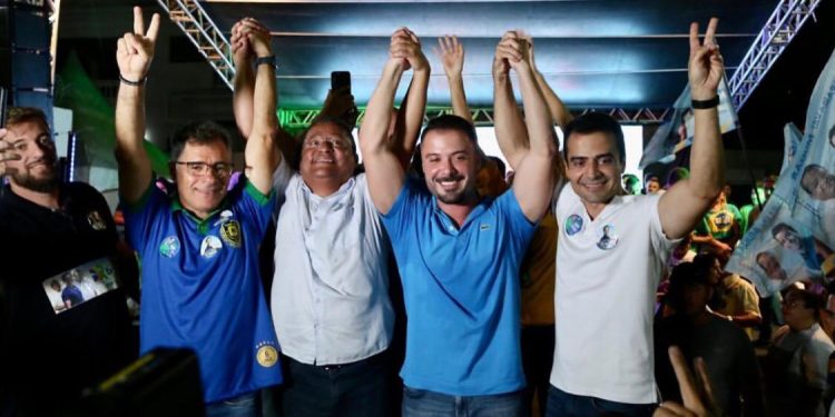 Nilvan e Bruno Roberto reúnem militância e inauguram comitê central, em João Pessoa