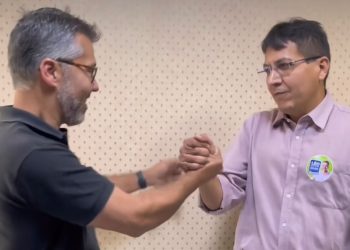 Leonardo Gadelha recebe apoio de ex-candidato a prefeito de Lastro