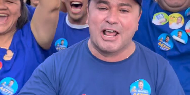 Aledson Moura é escanteado em comício de João Azevêdo em Princesa Isabel, seu principal reduto eleitoral