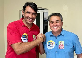 Candidato do MDB ignora aliança com Ricardo e declara apoio a Efraim