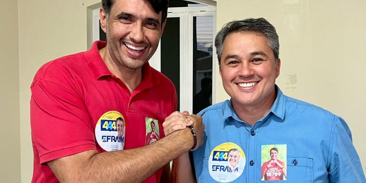 Candidato do MDB ignora aliança com Ricardo e declara apoio a Efraim
