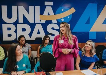 Confusão: Fernandinha Albuquerque renuncia comando do União Brasil; sogra da comunicadora faz “acusações” na sede do partido