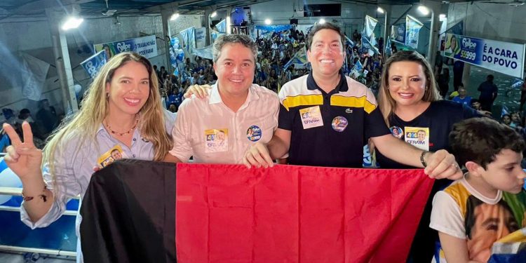 Efraim e Felipe Leitão reiteram parceria durante evento em João Pessoa