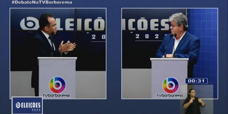 Debate: João Azevêdo afirma que Major Fábio nunca fez nada pela Segurança Publica da Paraíba