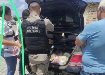 Suposta armação: Tenente aliada de Pedro comandou a apreensão de veículo com cestas básicas em JP