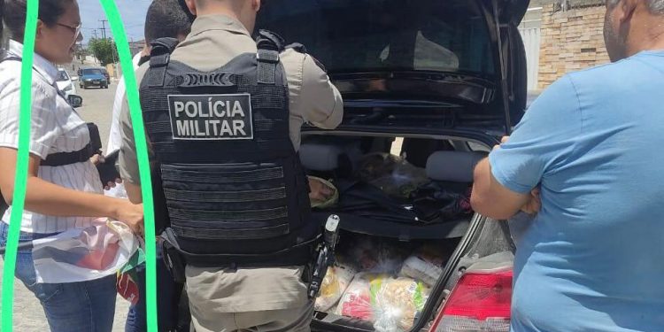 Suposta armação: Tenente aliada de Pedro comandou a apreensão de veículo com cestas básicas em JP