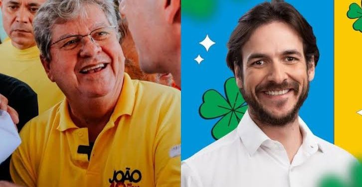 Pesquisa Real Time Big Data aponta vantagem de 10 pontos de João Azevêdo para Pedro; veja os números