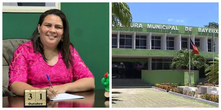 Prefeita de Bayeux estaria articulando a “venda” de sua renúncia após suposto “rombo” na prefeitura