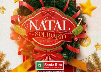 Prefeitura de Santa Rita anuncia “Natal Solidário” com shows de João Gomes e Calcinha Preta; veja programação