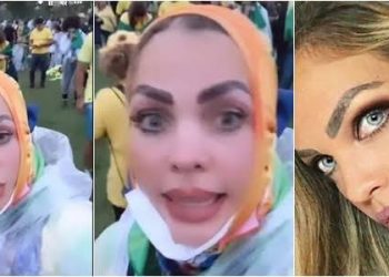 Pâmela Bório exclui perfil no Instagram após ser exposta participando de atos terroristas em Brasília