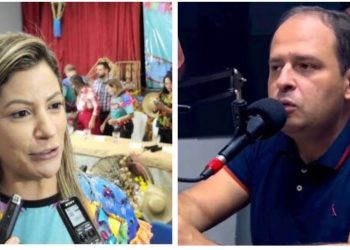 Danielle do Vale rebate Eduardo Brito e acusa ex-prefeito de utilizar dinheiro público para se formar em medicina