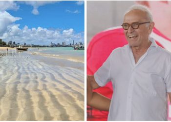 Cícero contrata empresa para fazer projeto de alargamento das praias de João Pessoa