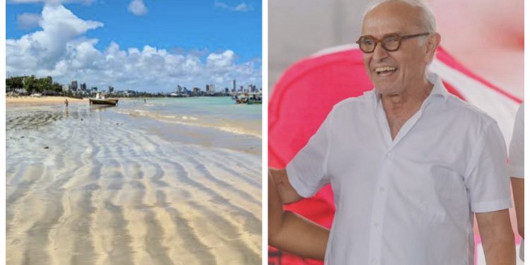 Cícero contrata empresa para fazer projeto de alargamento das praias de João Pessoa