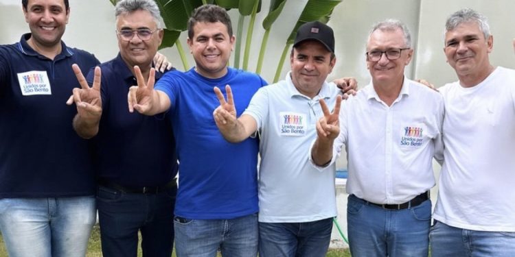 ‘Unidos por São Bento’: Márcio Roberto e Galego Souza oficializam aliança