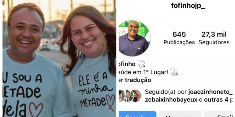 Marido de Luciene Gomes remove menções sobre Bayeux no Instagram e se “muda” para JP