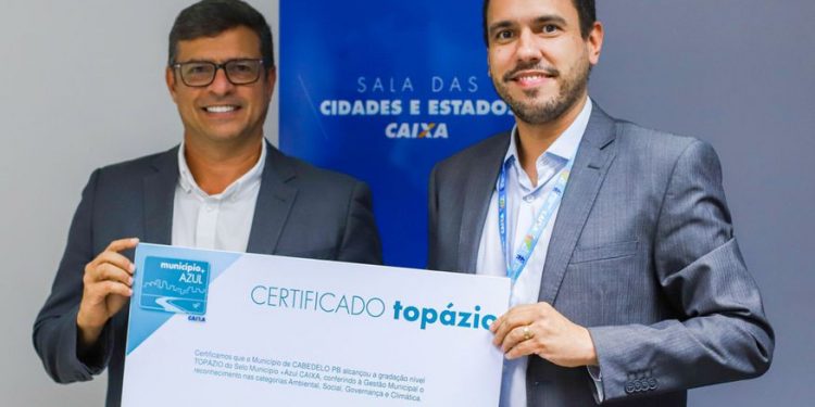 Cabedelo é a 1ª cidade da PB e 3ª do NE a receber Selo Azul + da Caixa