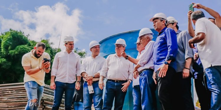 Cícero e João Azevêdo visitam obras de parques e de mobilidade em João Pessoa