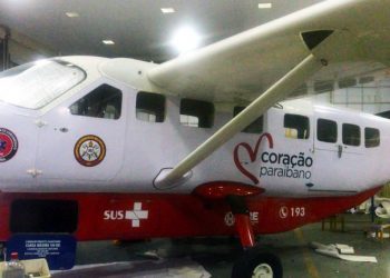 Governo da PB adquire mais uma aeronave para transporte de pacientes
