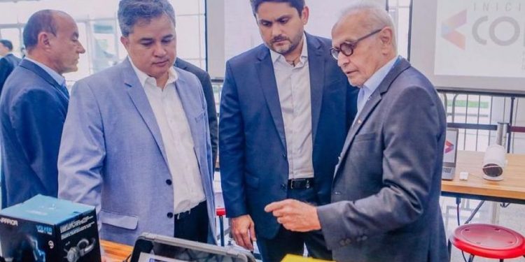 Efraim e Cícero juntos em evento na Capital