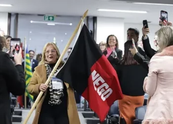 Tião Gomes comemora eleição de Maria Helena Toscano como secretária geral da Associação Brasileira das Escolas do Legislativo