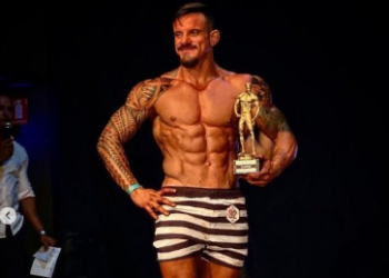 Vereador de João Pessoa vence concurso de fisiculturismo