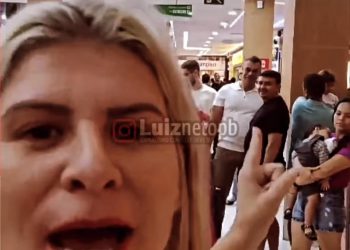 Confusão: esposa do ex-prefeito de Sapé dispara ofensas e chama Major Sidnei de ladrão