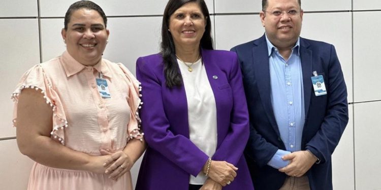 Em Brasília, Luciene Gomes e Leo Micena buscam recursos e convênios para Bayeux