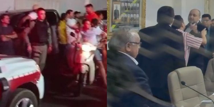 Descontrolado, presidente da Câmara de São Bento tenta expulsar vereador de sessão