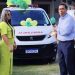 Prefeitura de Lucena entrega mais uma ambulância 0km