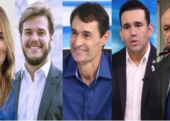 Novos números da corrida eleitoral em CG apontam Romero na dianteira, seguido por Bruno e Daniella