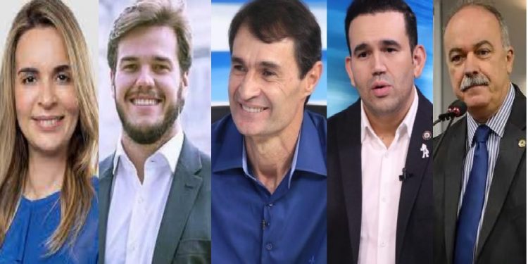 Novos números da corrida eleitoral em CG apontam Romero na dianteira, seguido por Bruno e Daniella