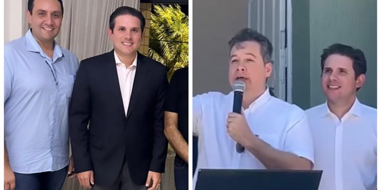 Júnior Araújo e ex-deputado Jullys Roberto antecipam apoio a Hugo Motta para o Senado