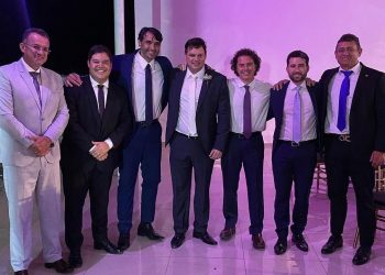 Em Patos, casamento de Taciano Diniz reúne deputados e lideranças de todo estado