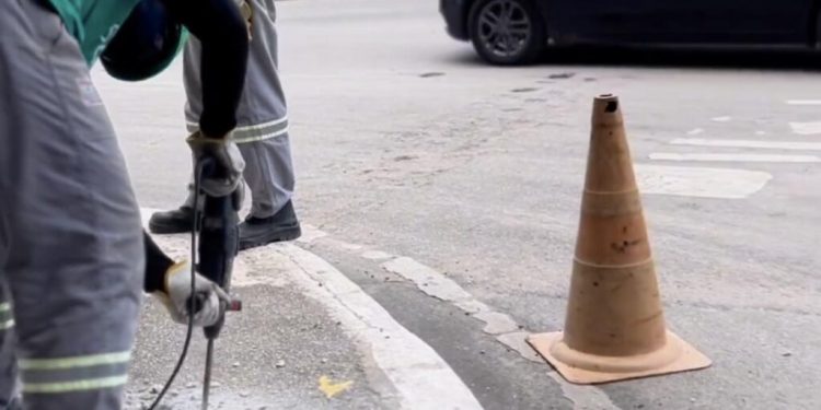 Após empenho de Eunice e Danielle, Governo inicia implantação de semáforos no viaduto de Mamanguape