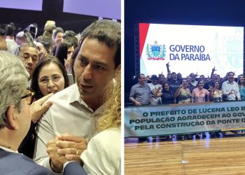Léo Bandeira agradece João Azevêdo pela construção da Ponte do Futuro: “Estarei sempre aberto para recebê-lo”