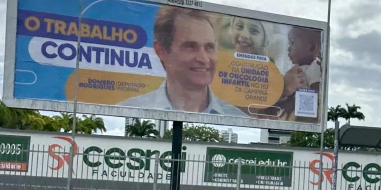 Romero lança campanha publicitária em CG e aumenta especulações sobre candidatura