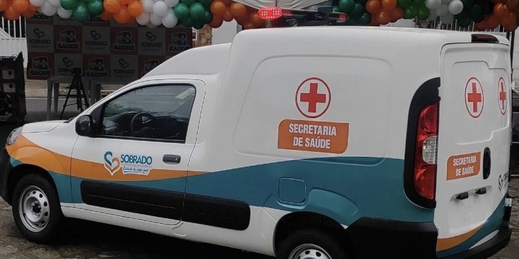 Após emenda da deputada Dra. Jane, município de Sobrado ganha nova ambulância