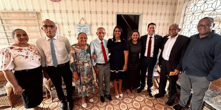 Encontro define apoio da Assembleia de Deus a Tacyana em Bayeux e licença de Felipe Leitão